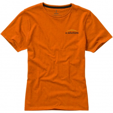 Логотрейд pекламные продукты картинка: Женская футболка с короткими рукавами Nanaimo, оранжевый
