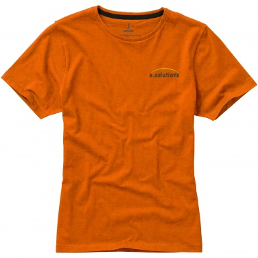 Лого трейд pекламные подарки фото: Женская футболка с короткими рукавами Nanaimo, оранжевый