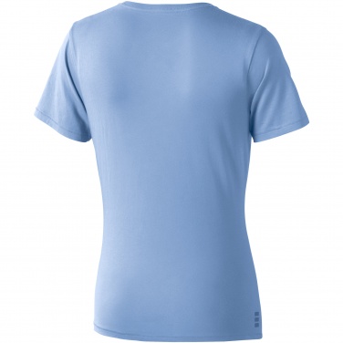 Лого трейд бизнес-подарки фото: Женская футболка с короткими рукавами Nanaimo, голубой