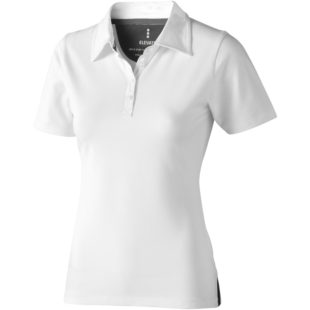 Логотрейд pекламные подарки картинка: Женская рубашка поло с короткими рукавами Markham