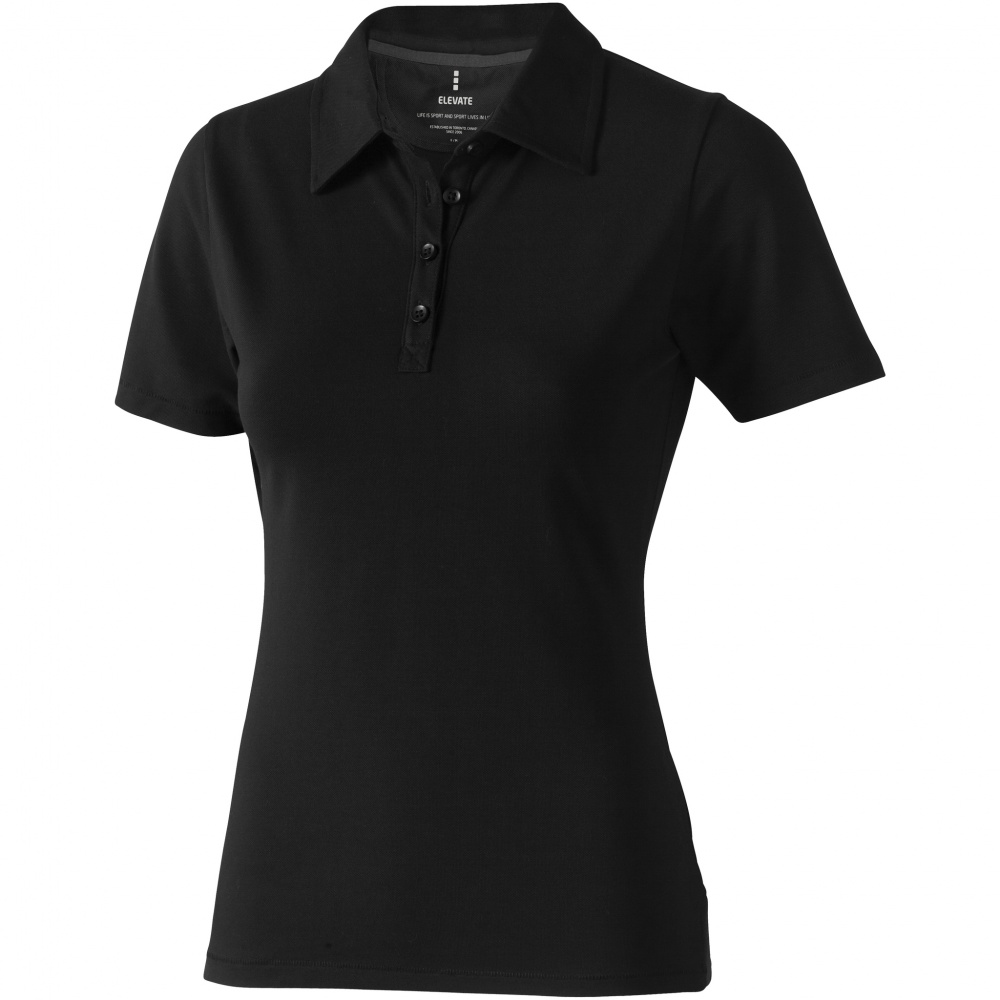 Логотрейд pекламные продукты картинка: Женская рубашка поло с короткими рукавами Markham