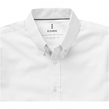 Логотрейд бизнес-подарки картинка: Рубашка с короткими рукавами Manitoba, белый