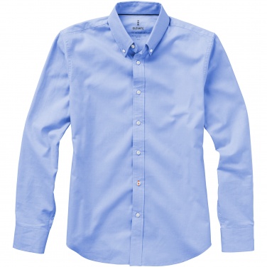 Лого трейд бизнес-подарки фото: Рубашка с длинными рукавами Vaillant, голубой