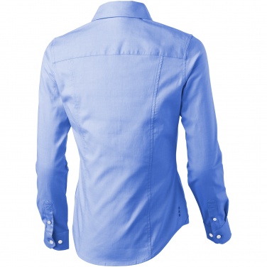 Лого трейд pекламные cувениры фото: Женская рубашка с короткими рукавами Vaillant, голубой