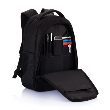 Логотрейд pекламные cувениры картинка: Рюкзак для ноутбука Boardroom без ПВХ, черный