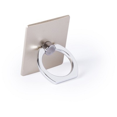 Логотрейд бизнес-подарки картинка: Phone holder, phone stand RU, gold