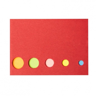 Логотрейд бизнес-подарки картинка: Märkmepaberite komplekt, punane