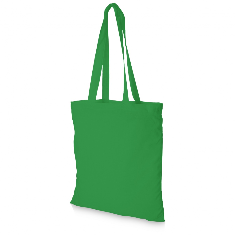 Лого трейд pекламные продукты фото: Хлопковая сумка Madras, зелёная