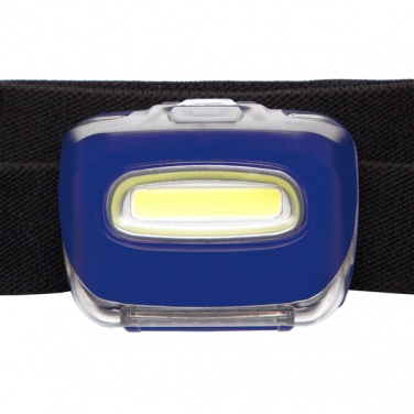 Лого трейд pекламные подарки фото: Tugevalt valgustav pealamp, sinine