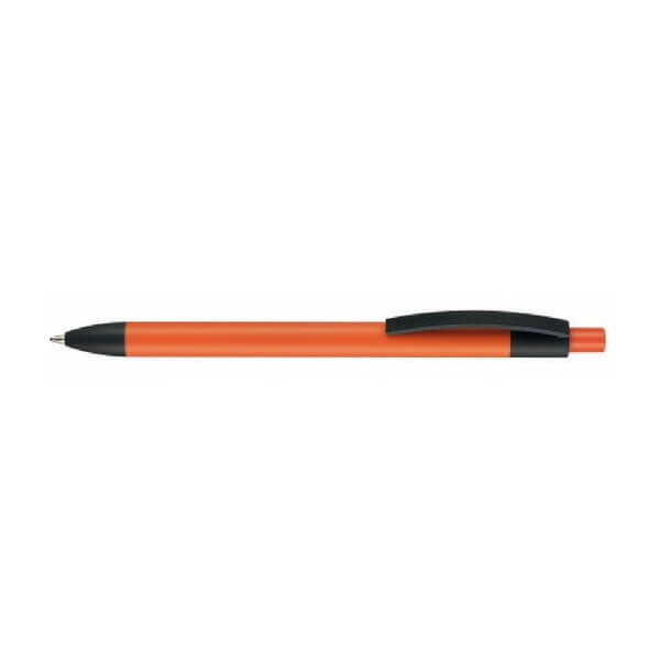 Лого трейд бизнес-подарки фото: Pучка soft touch Capri, оранжевый