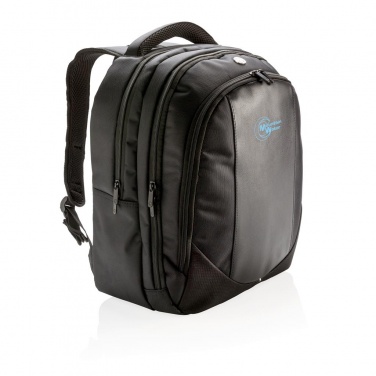Логотрейд pекламные cувениры картинка: Рюкзак для ноутбука Swiss Peak, чёрный