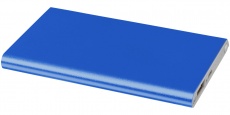 Алюминиевый повербанк Pep емкостью 4000 мА/ч, синий