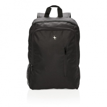 Логотрейд pекламные продукты картинка: Рюкзак для ноутбука бизнес-класса Swiss Peak 17 дюймов, черный