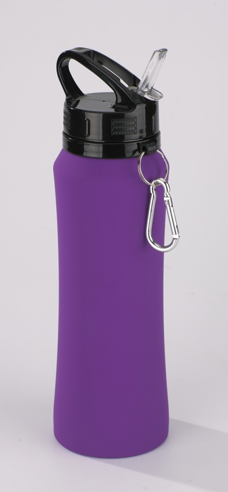 Лого трейд pекламные подарки фото: Бутылка для воды Colorissimo, 700 мл, фиолетовый