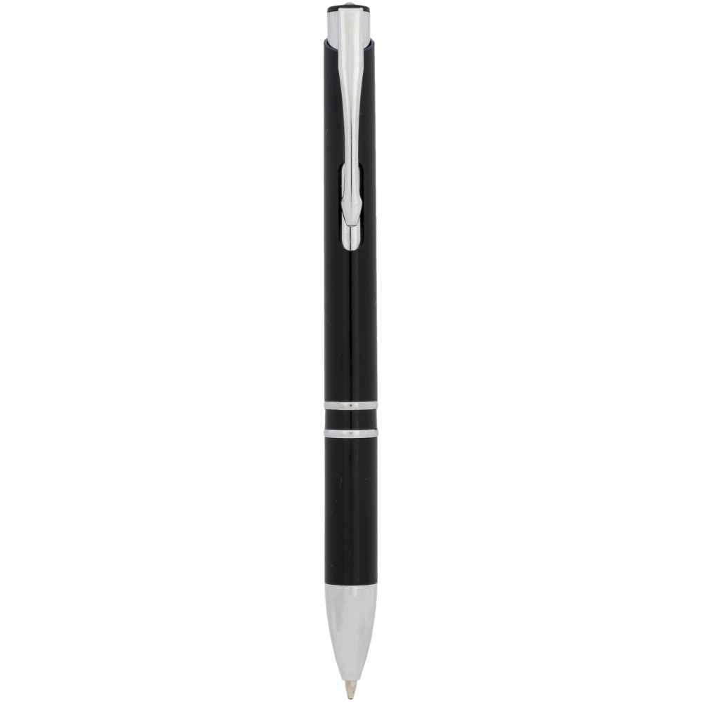Логотрейд pекламные cувениры картинка: Шариковая ручка АБС Mari, чёрная