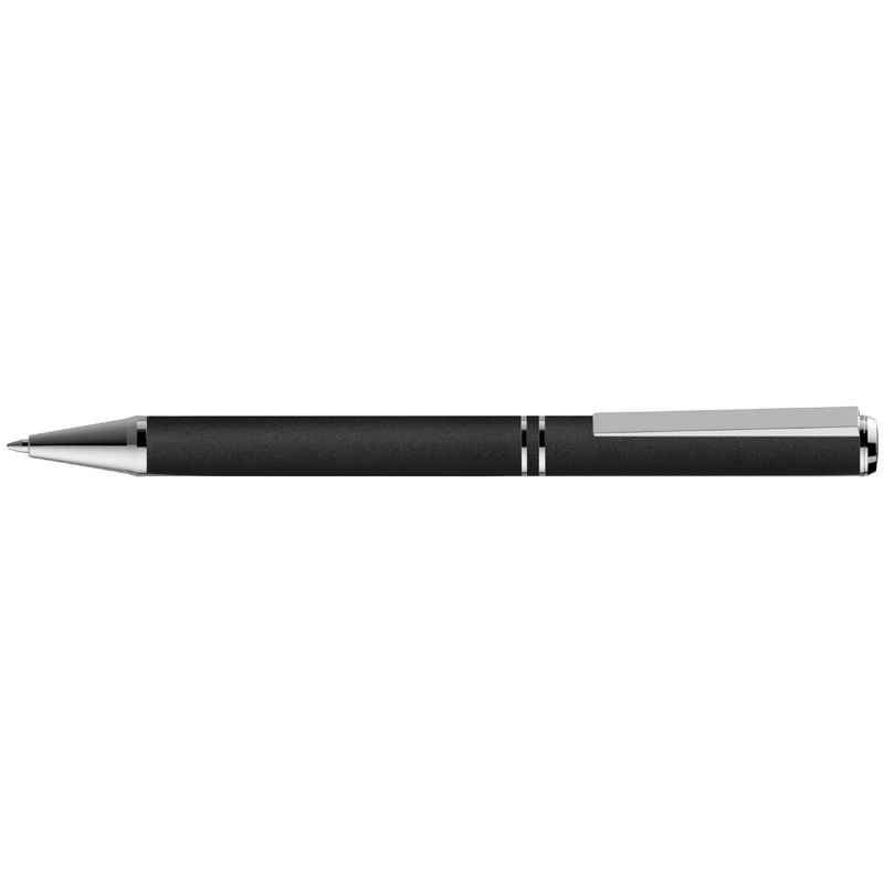 Логотрейд бизнес-подарки картинка: Металлическая ручка, черный