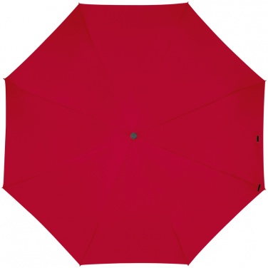 Лого трейд бизнес-подарки фото: Автоматический карманный зонтик с ручкой-карабином, красный