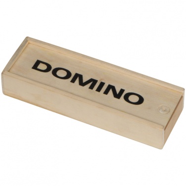 Лого трейд бизнес-подарки фото: Игра домино KO SAMUI, бежевый