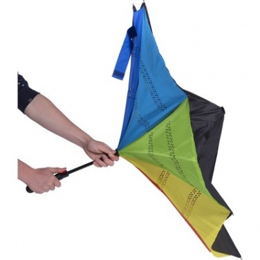 Лого трейд pекламные продукты фото: Двусторонний автоматический зонт AX, многоцветный