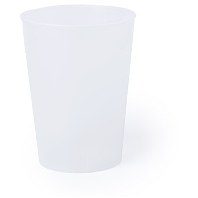 Лого трейд бизнес-подарки фото: Биоразлагаемая питьевая чашка Eco 450 мл