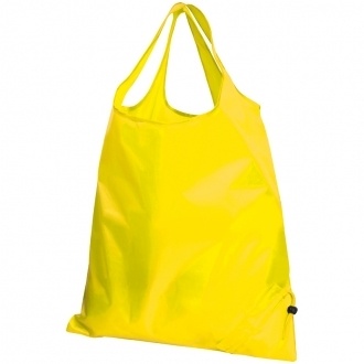 Логотрейд pекламные подарки картинка: Складывающаяся сумка для покупок ELDORADO, жёлтый