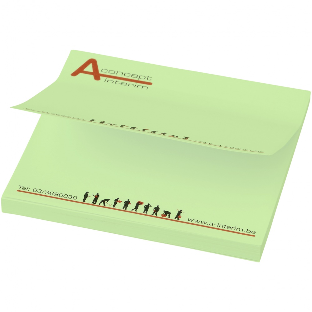 Лого трейд бизнес-подарки фото: Бумага для заметок Sticky-Mate® размером 75x75