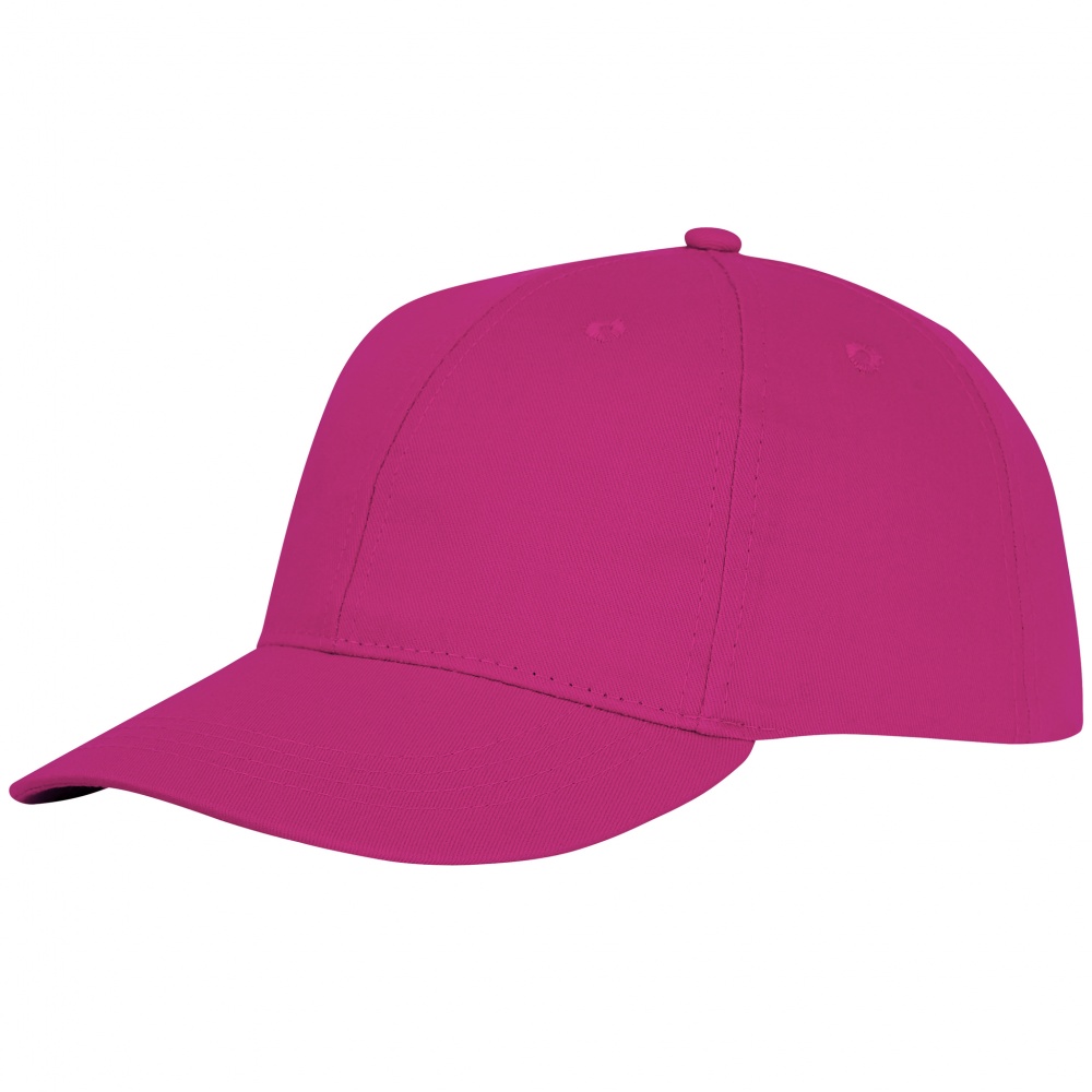 Логотрейд pекламные подарки картинка: Шестипанельная кепка Ares, розовый