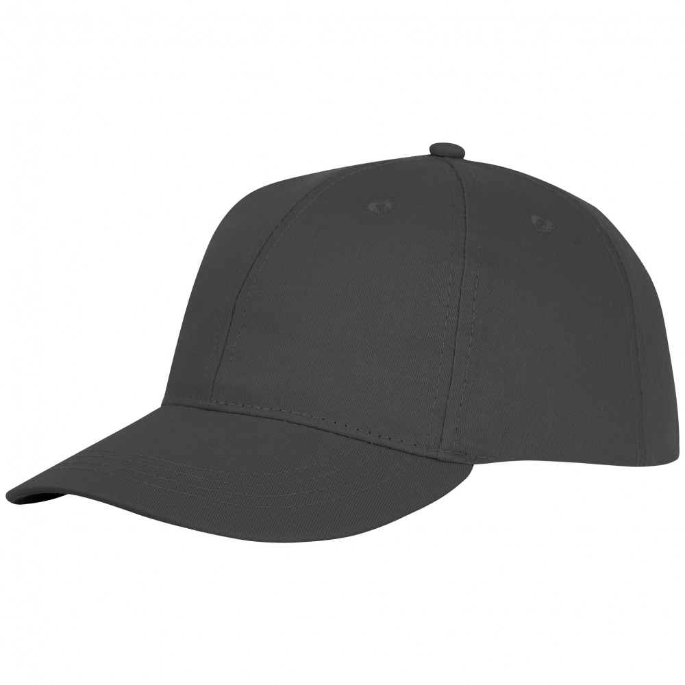 Лого трейд бизнес-подарки фото: Шестипанельная кепка Ares, серый