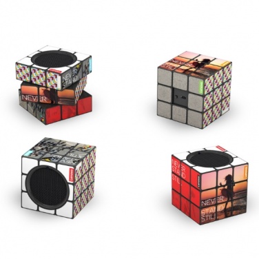 Логотрейд pекламные продукты картинка: Bluetooth колонки "Кубик Рубика"