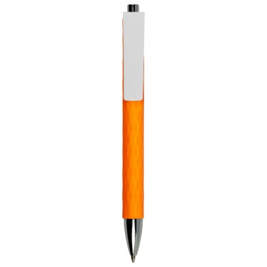 Логотрейд бизнес-подарки картинка: Пластиковая шариковая ручка, oранжевый