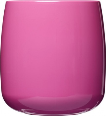 Логотрейд pекламные продукты картинка: Классическая пластмассовая кружка, 300 мл, розовая