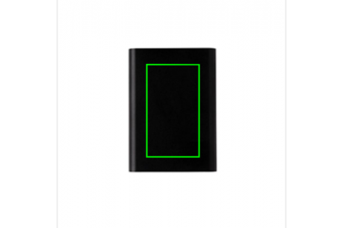 Логотрейд бизнес-подарки картинка: Ärikingitus: Aluminium 5.000 mAh pocket powerbank, black