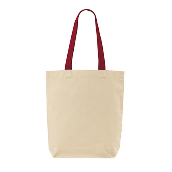 Логотрейд бизнес-подарки картинка: Хлопчатобумажная сумка, красный