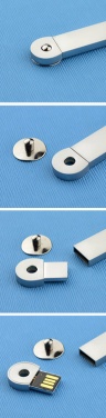 Логотрейд pекламные продукты картинка: ноутбук A5 Mind с USB-накопителем, голубой