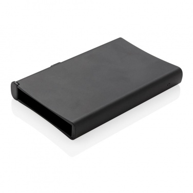 Лого трейд pекламные продукты фото: Meene: Standard aluminium RFID cardholder, black