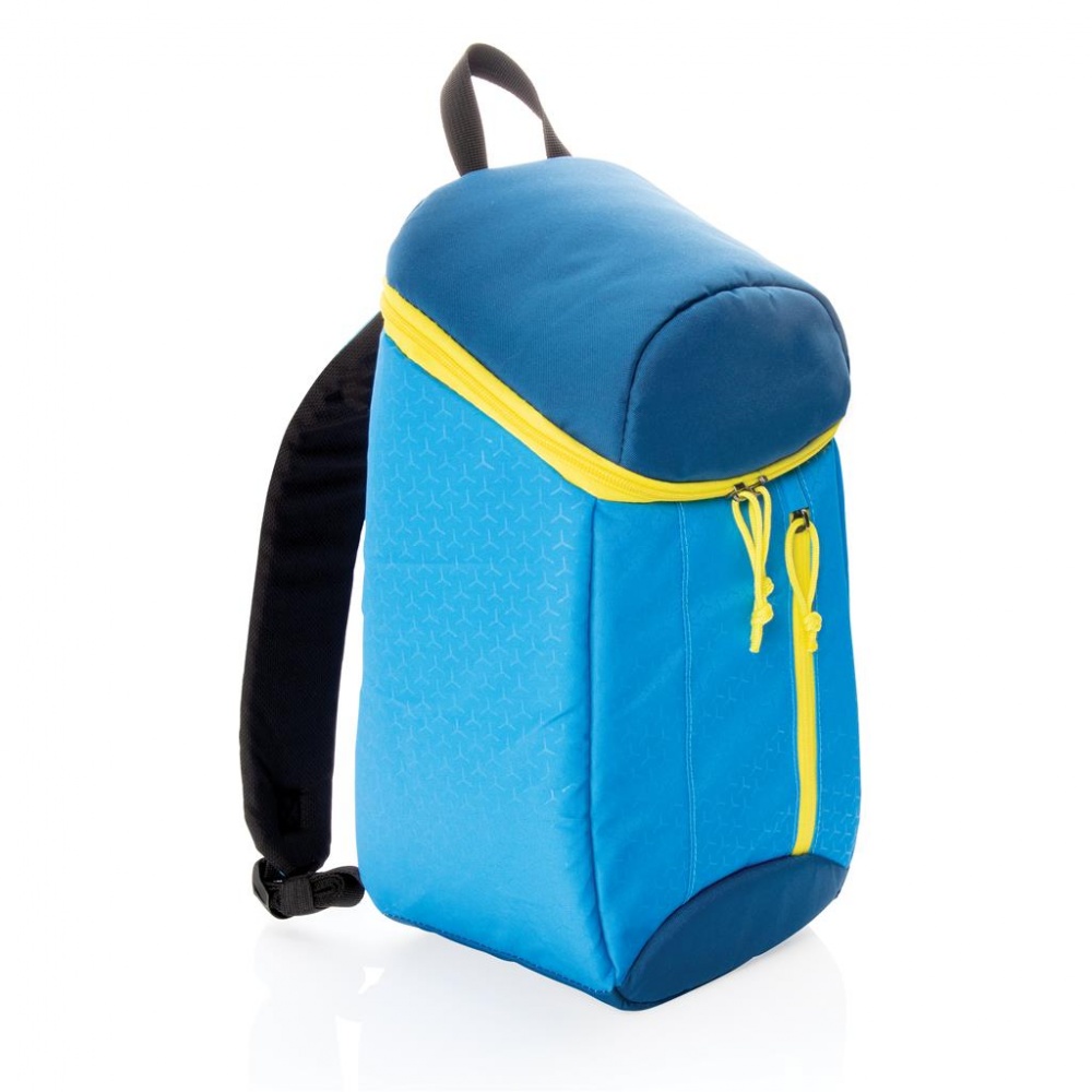 Логотрейд pекламные продукты картинка: Рюкзак туристический кулер 10л, синий