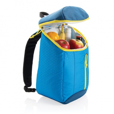 Логотрейд pекламные продукты картинка: Рюкзак туристический кулер 10л, синий