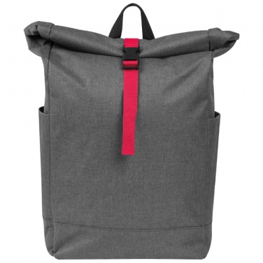 Логотрейд pекламные cувениры картинка: Рюкзак с цветными элементами, красный