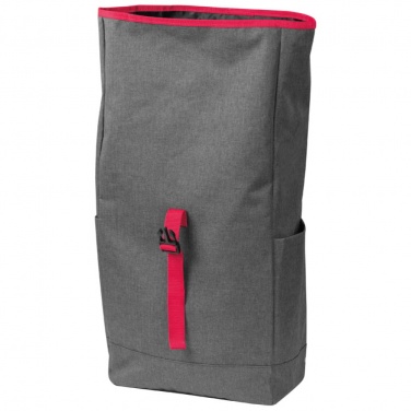 Лого трейд pекламные подарки фото: Рюкзак с цветными элементами, красный