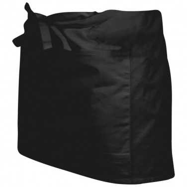 Лого трейд pекламные подарки фото: Фартук из хлопка - краткий, черный
