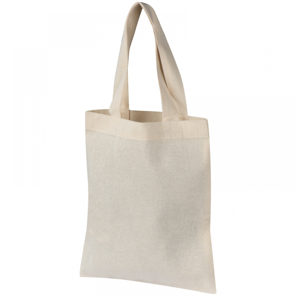 Лого трейд pекламные cувениры фото: Маленькая сумка из хлопка, белый
