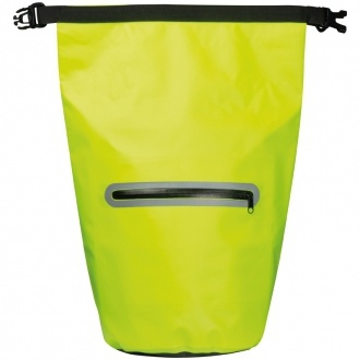 Логотрейд pекламные cувениры картинка: Водонепроницаемая, светоотражающая сумка, жёлтый
