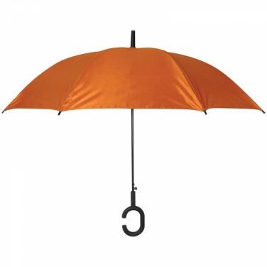 Логотрейд бизнес-подарки картинка: Автоматический зонт, oранжевый
