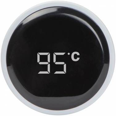 Лого трейд pекламные продукты фото: Термос с указателем температуры, белый