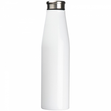 Лого трейд pекламные подарки фото: Металлическая бутылка 750 мл, белый