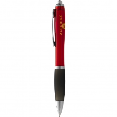 Логотрейд pекламные продукты картинка: Шариковая ручка Nash, красный
