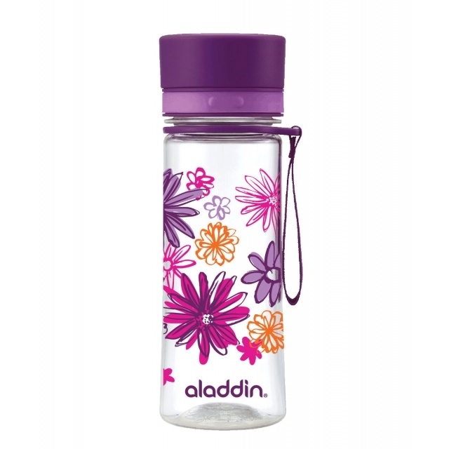 Лого трейд бизнес-подарки фото: Бутылка для воды Aveo 0,35 л, фиолетовая