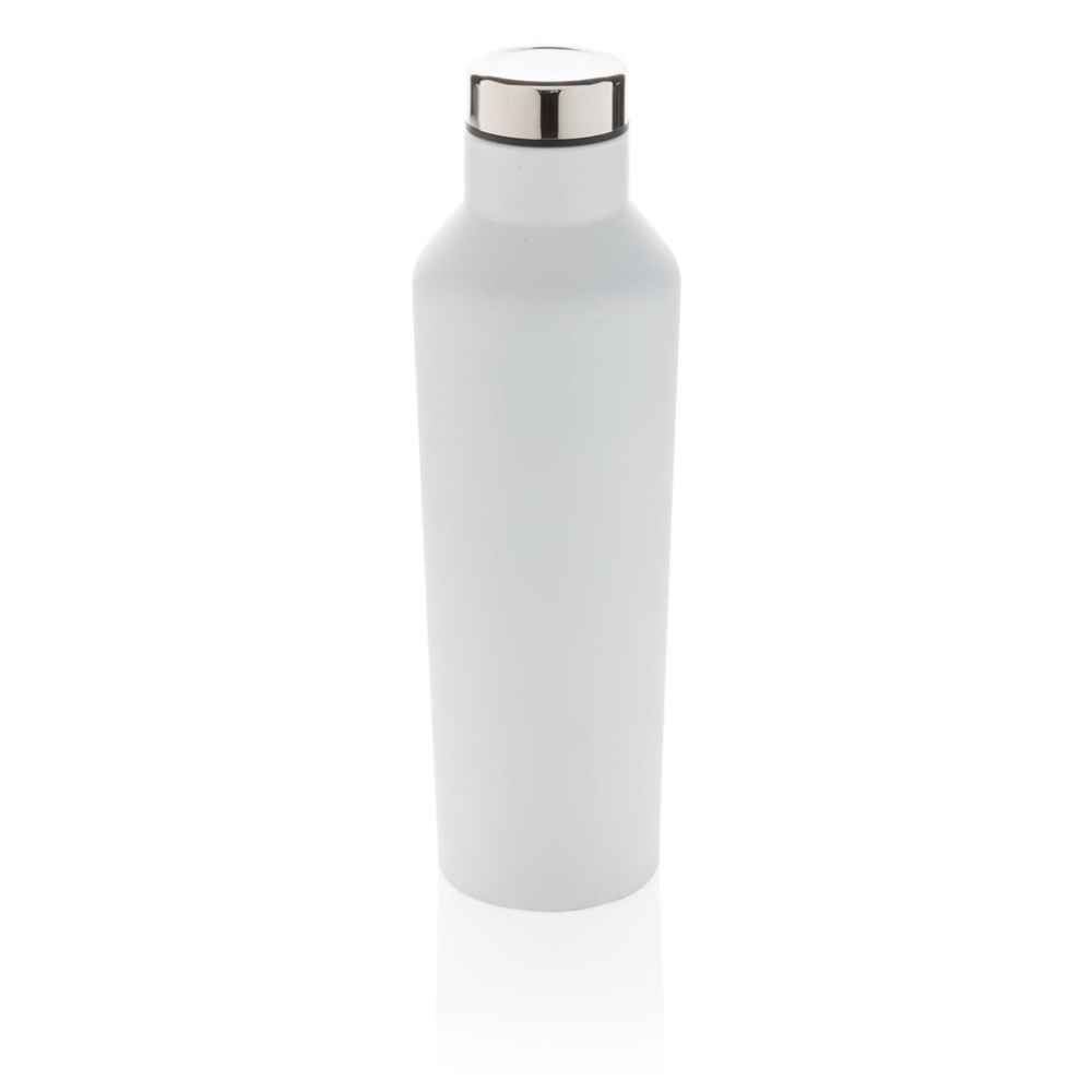 Лого трейд pекламные продукты фото: Вакуумная бутылка из нержавеющей стали, 500 мл, белая