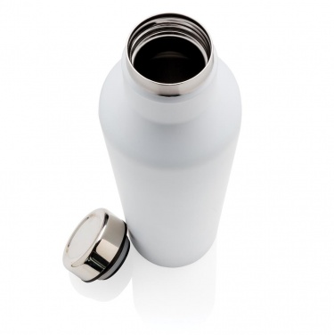 Логотрейд pекламные cувениры картинка: Вакуумная бутылка из нержавеющей стали, 500 мл, белая