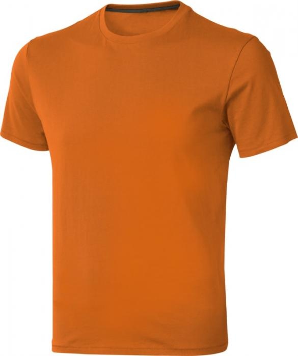 Логотрейд pекламные продукты картинка: Футболка с короткими рукавами Nanaimo, оранжевый